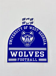 West Ga Football Sticker