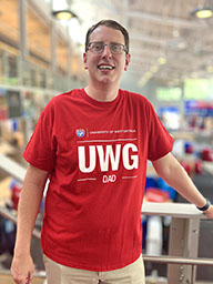UWG Shield Dad Shirt
